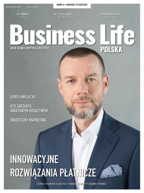 Okładka najnowszego wydania Business Life Polska